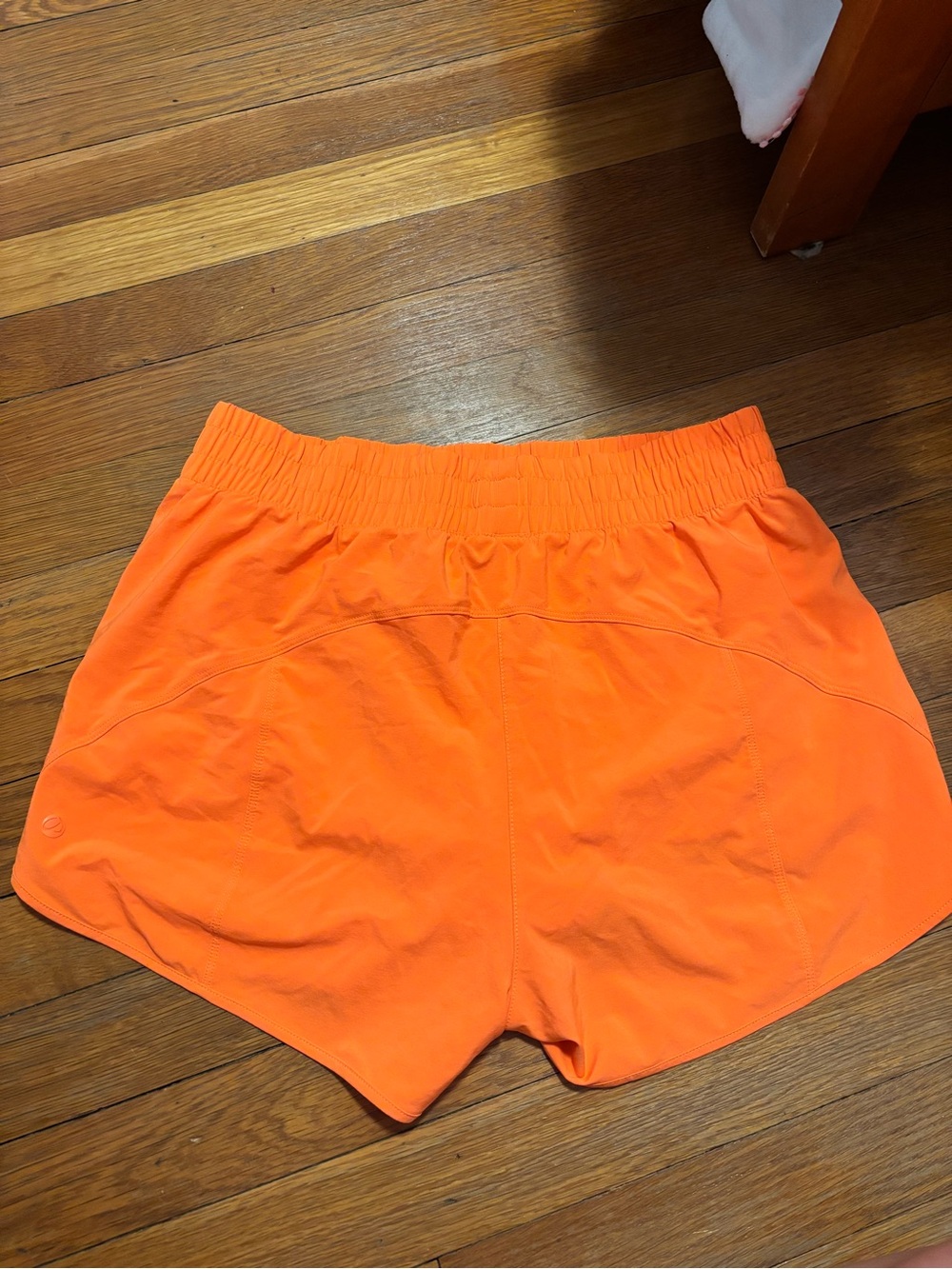 CRZ YOGA Bright Orange Athletic Shorts